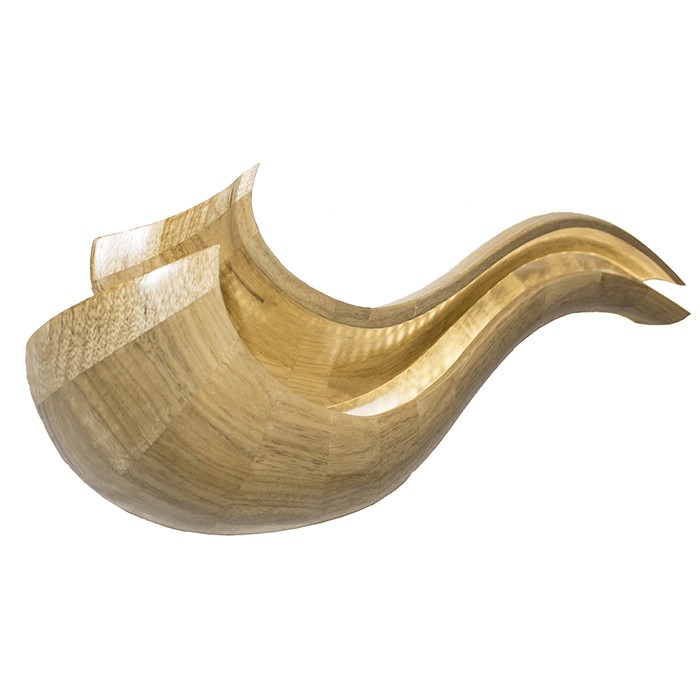 Curved Wood Sculpture Gabriel Bass Artist